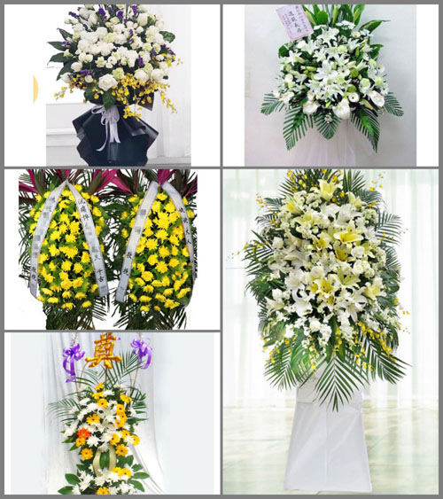 山东临沂沂南县界湖街道白事花篮预定